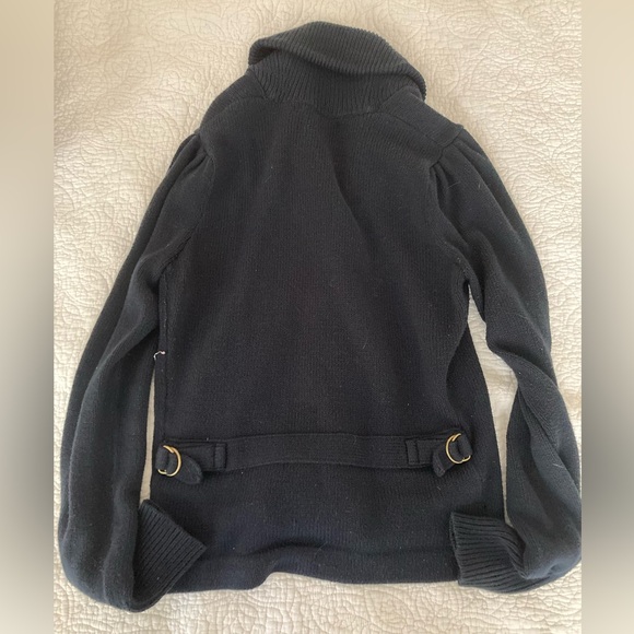 Ralph Lauren collared cardigan with knotted buttons - size Large - Picture 2 of 4